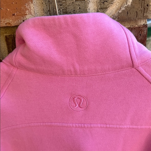 lululemon athletica L Oversized Half Zipped Oversized Pink Hoodie~ pls read! - Picture 10 of 13